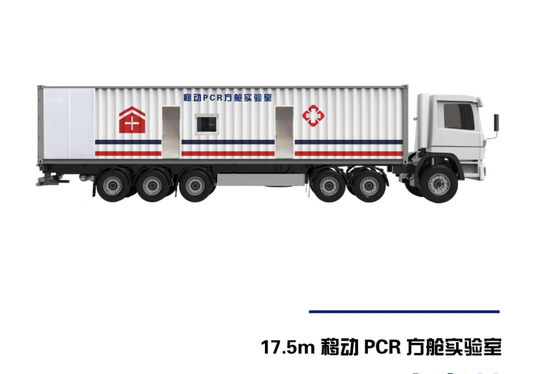 移動PCR方艙方案(17.5米)