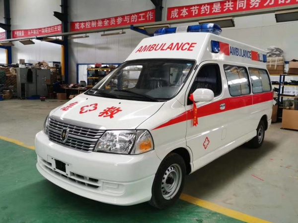 國六金杯新快運高頂救護車(汽油版)